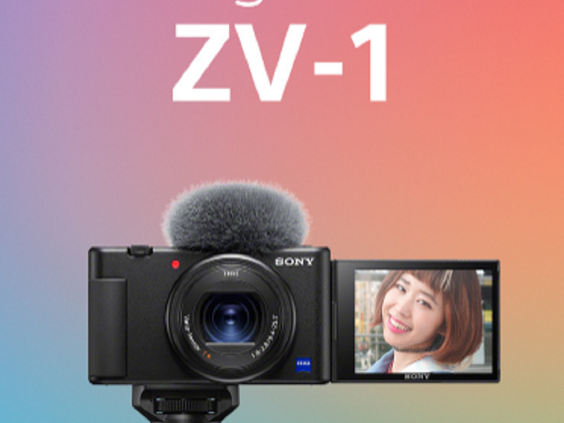 索尼（SONY）ZV-1 Vlog数码相机 手柄电池套装（ZV1） 4K视频美肤拍摄强悍对焦