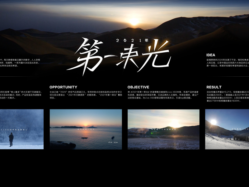2021年的第一束光