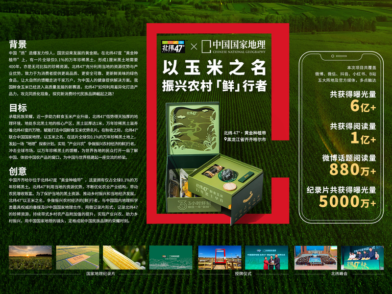 北纬47°X中国国家地理—以玉米之名,争做振兴农村经济的「鲜」行者