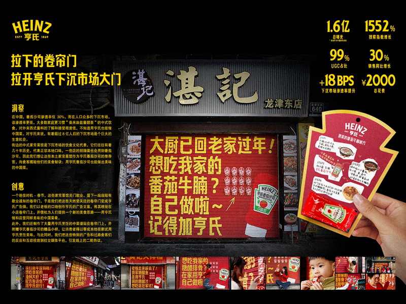 拉下的卷帘门,拉开亨氏下沉市场大门