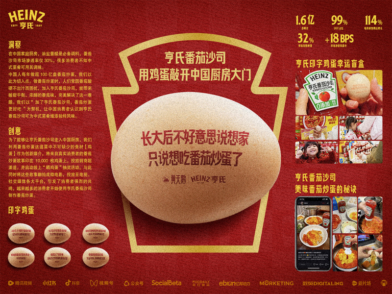 亨氏番茄沙司,用鸡蛋敲开中国厨房大门