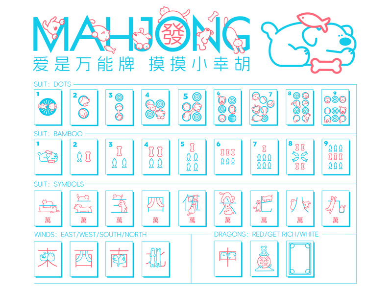 流浪动物公益麻将:摸到小幸胡,让爱不流浪