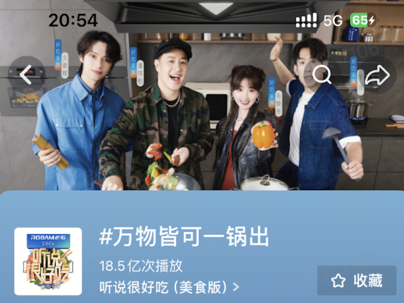 老板电器:听说很好吃-打造综艺+生活营销全新模式