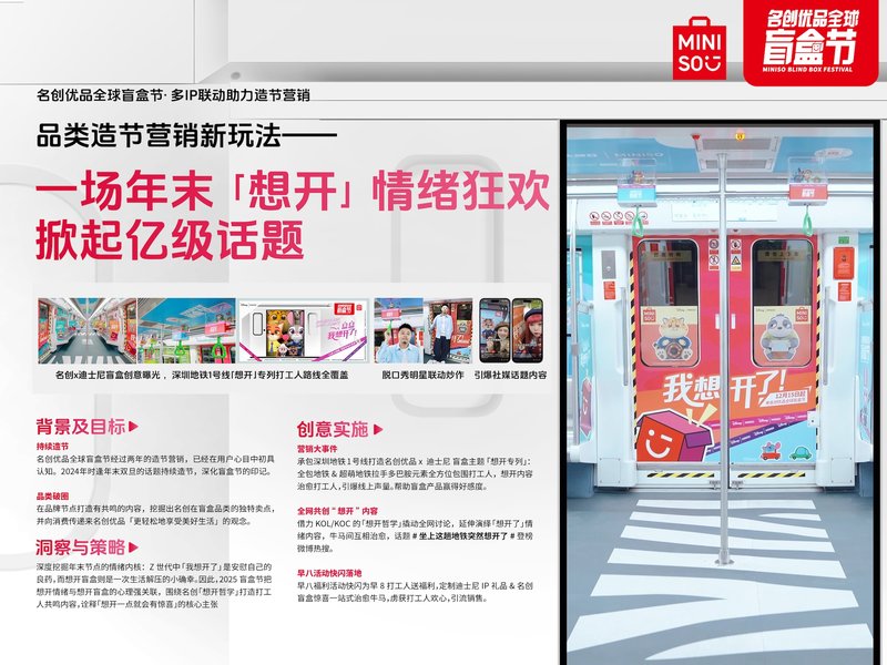 2024名创优品全球盲盒节，掀起一场年末「 想开」情绪狂欢